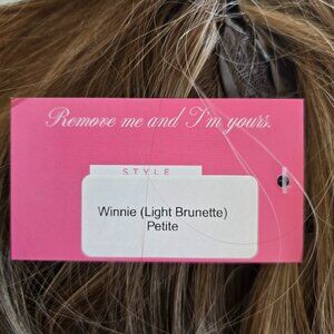Petite CSC Winnie light brunette wig